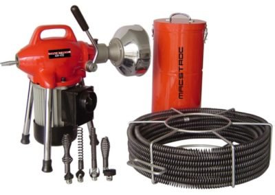 Drain cleaning equipment Dubai Ridgid Rothenberger macstroc drain cleaners